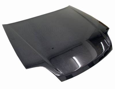 VIS Racing - Carbon Fiber Hood OEM Style for Honda Prelude 2DR 1997-2001 - Image 1