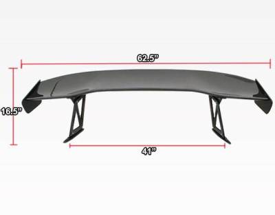 VIS Racing - Carbon Fiber Spoiler VTX Style for Honda S2000 2DR 2000-2009 - Image 4