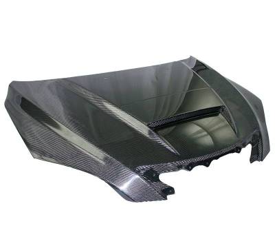 Carbon Fiber Hood M Speed Style for Mazda 3 Hatchback 2004-2009