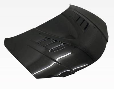 VIS Racing - Carbon Fiber Hood V Speed Style for Mazda 3 4DR 2004-2009 - Image 2