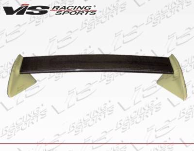 VIS Racing - Carbon Fiber Center Deck Spoiler OEM Style for Mazda RX7 1993-1999 - Image 4