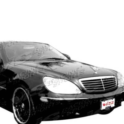 Carbon Fiber Hood OEM Style for Mercedes S-Class 4DR 2000-2002