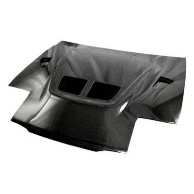 Carbon Fiber Hood EVO Style for Mitsubishi Eclipse 2DR 1990-1991