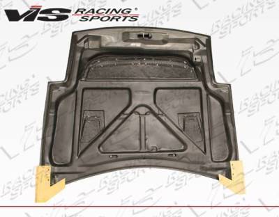 VIS Racing - Carbon Fiber Hood JS Style for Mitsubishi Eclipse 2DR 2000-2005 - Image 4