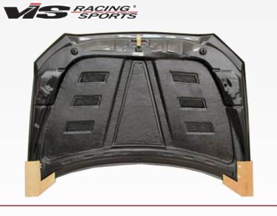 VIS Racing - Carbon Fiber Hood Terminator Style for Mitsubishi EVO 10 4DR 2008-2015 - Image 4