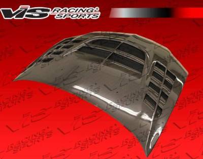 VIS Racing - Carbon Fiber Hood VTX Style for Mitsubishi EVO 8 4DR 2003-2005 - Image 3