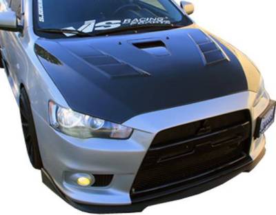 Carbon Fiber Hood Terminator GT Style for Mitsubishi Lancer 4DR 2008-2017