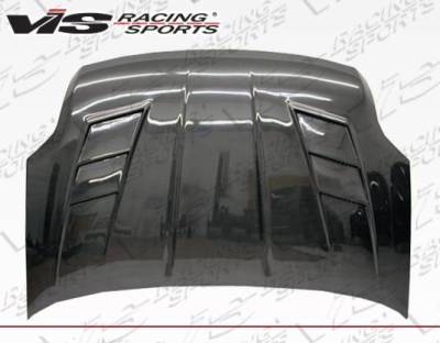 VIS Racing - Carbon Fiber Hood Terminator Style for Nissan Sentra 4DR 2007-2012 - Image 2