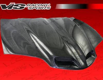 Carbon Fiber Hood GTO Style for Pontiac Firebird 2DR 1998-2002