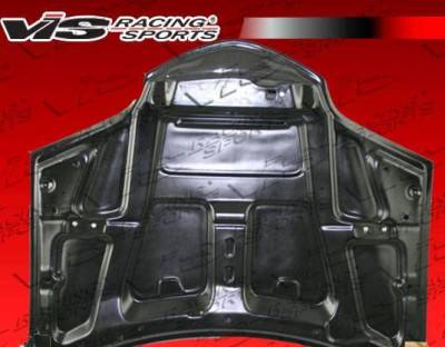 VIS Racing - Carbon Fiber Hood GTO Style for Pontiac Firebird 2DR 1998-2002 - Image 3