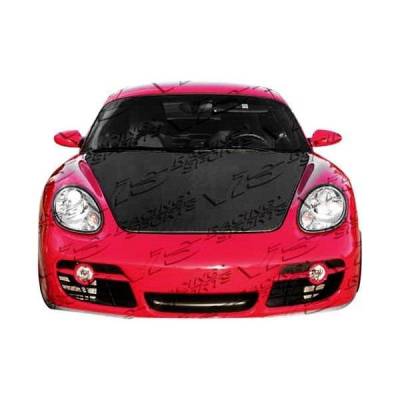 Carbon Fiber Hood OEM Style for Porsche Cayman 2DR 2006-2012