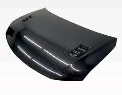 VIS Racing - Carbon Fiber Hood RR Style for Scion TC 2DR 2011-2013 - Image 1